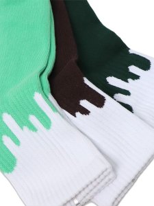 画像2: LIXTICK DRIP SOCKS 3PACK REV 7.5 FOREST/BROWN/MINT (2)