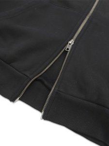 画像5: 【送料無料】MARKET SMILEY DEVIL FULL ZIP HOODIE BLACK (5)