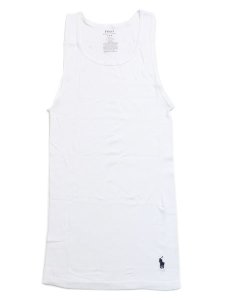 画像3: POLO RALPH LAUREN CLASSIC FIT 3PCS TANK TOP WHITE/CRUISE NAVY PP (3)