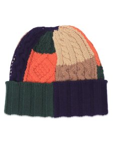 画像2: 【送料無料】POLO RALPH LAUREN PATCHWORK BEANIE MULTI (2)