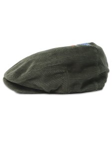 画像4: 【送料無料】POLO RALPH LAUREN EMBROIDERED CORDUROY DRIVER CAP CRUISE OLIVE (4)