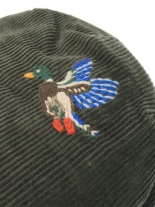 画像7: 【送料無料】POLO RALPH LAUREN EMBROIDERED CORDUROY DRIVER CAP CRUISE OLIVE (7)