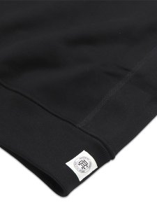 画像5: 【送料無料】REIGNING CHAMP MIDWEIGHT TERRY STANDARD BUTTON MOCKNECK BLACK (5)