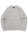 画像1: 【送料無料】REIGNING CHAMP MERINO KENNY CREWNECK NEP HEATHER GREY (1)