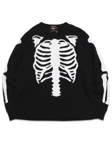 画像1: 【送料無料】VANSON THERMAL L/S TEE WHITE BONE PATCH (1)