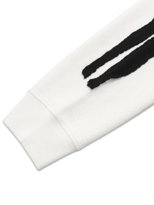 画像5: 【送料無料】VANSON THERMAL L/S TEE BLACK BONE PATCH (5)