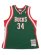 画像1: 【送料無料】MITCHELL & NESS DARK JERSEYJERSEY BUCKS 13-14 #34 G.ANTETOKOUNMPO (1)