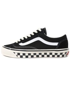 画像1: 【送料無料】VANS LX OLD SKOOL 36 CHCKRBRD SIDEWALL BLACK/MARSHMALLOW (1)