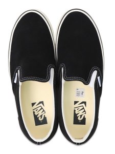 画像6: 【送料無料】VANS LX CLASSIC SLIP-ON 98 CHCKRBRD SIDEWALL BLACK/MARSHMALLOW (6)