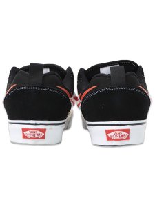 画像4: 【送料無料】VANS KNU SKOOL BLACK FLAME (4)