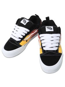 画像5: 【送料無料】VANS KNU SKOOL BLACK FLAME (5)