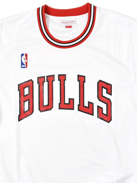 Mitchell & Ness Red Chicago Bulls 1987-88 Authentic Shooting Shirt S