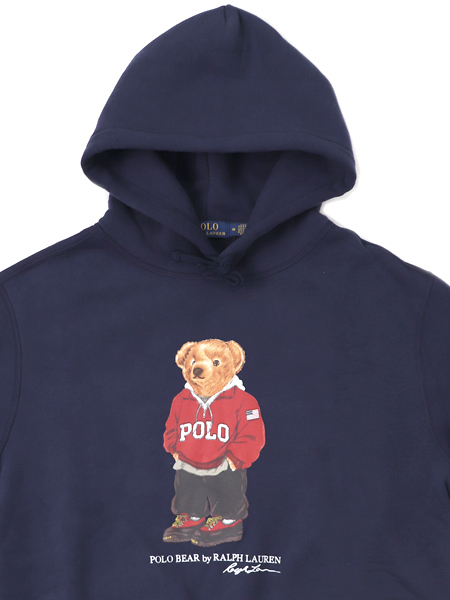 polo ralph lauren hiking bear sweater