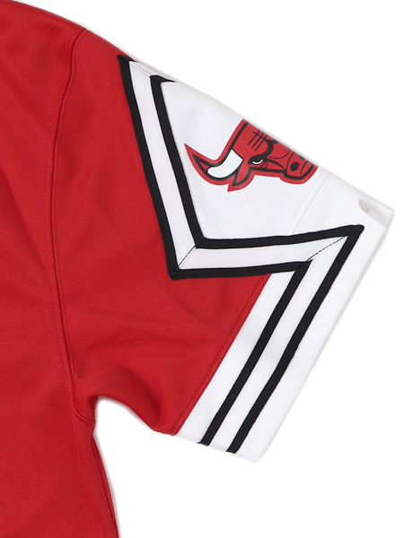 Mitchell & Ness Red Chicago Bulls 1987-88 Authentic Shooting Shirt S