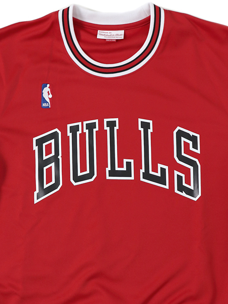 Mitchell & Ness White Chicago Bulls 1987-88 Authentic Shooting Shirt S