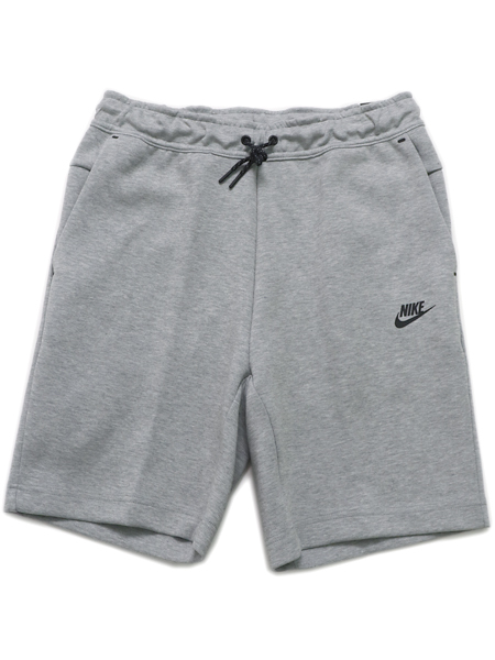 NIKE TECH FLEECE SHORT-DARK GREY HEATHER - FIVESTAR