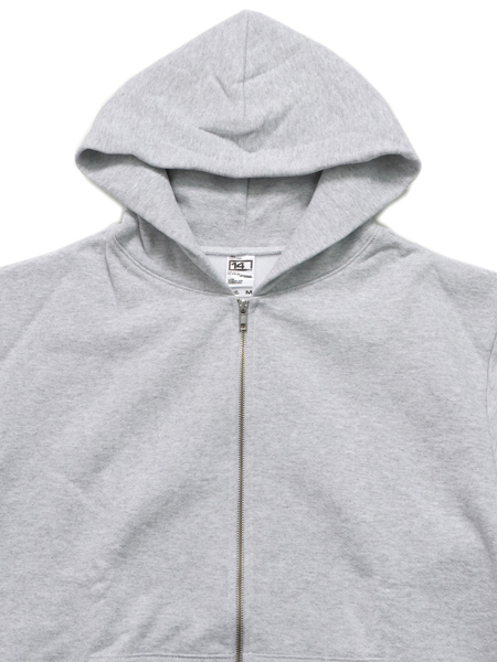 送料無料】LOS ANGELES APPAREL 14oz HEAVY FLEECE HOODED ZIP UP-ASH ...