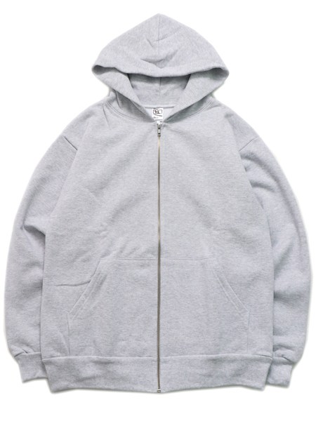 送料無料】LOS ANGELES APPAREL 14oz HEAVY FLEECE HOODED ZIP UP-ASH ...