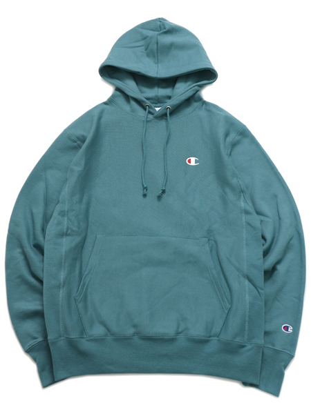 送料無料】CHAMPION REVERSE WEAVE PO HOOD-AQUA TONIC - FIVESTAR