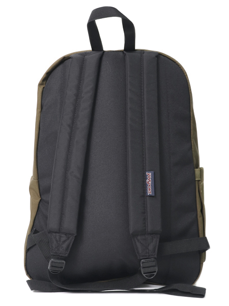 JANSPORT SUPERBREAK PLUS ARMY GREEN FIVESTAR