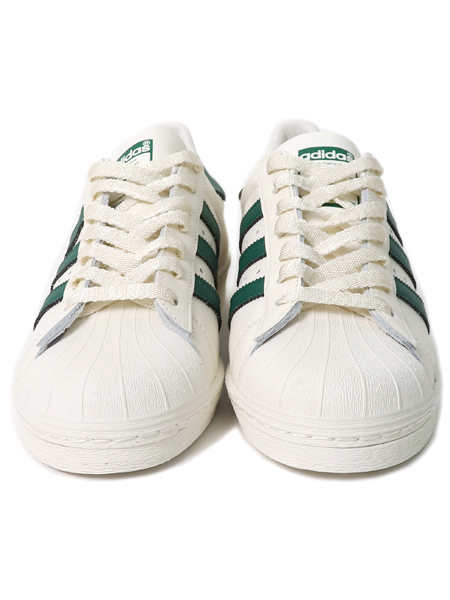 superstar white green