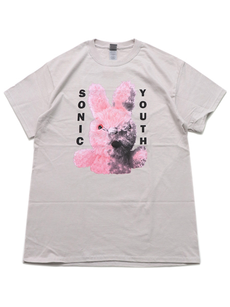 KUNG FU NATION SONIC YOUTH DIRTY BUNNY TEE SILVER GREY - FIVESTAR