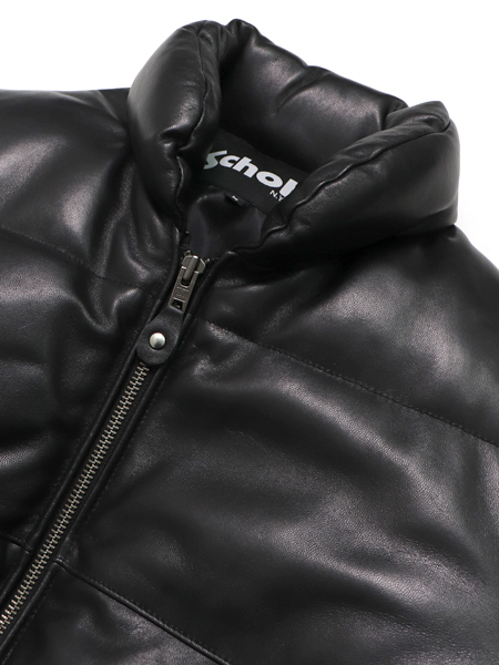送料無料】SCHOTT LEATHER CLASSIC DOWN JACKET FIVESTAR