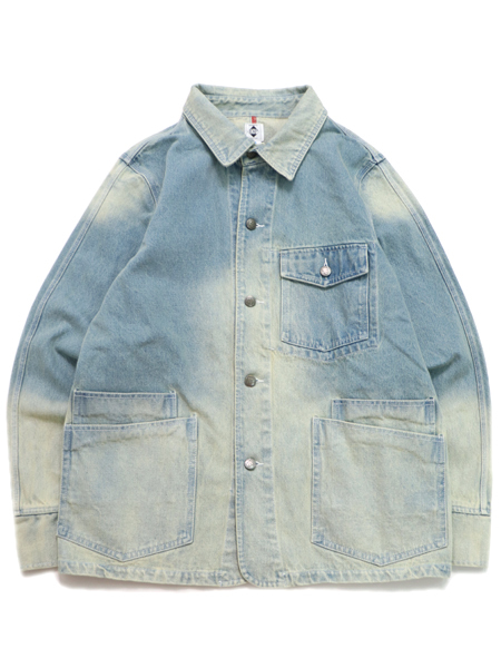 SALE】【送料無料】EXPANSION MTA BRONX RIVER JACKET INDIGO BLUE