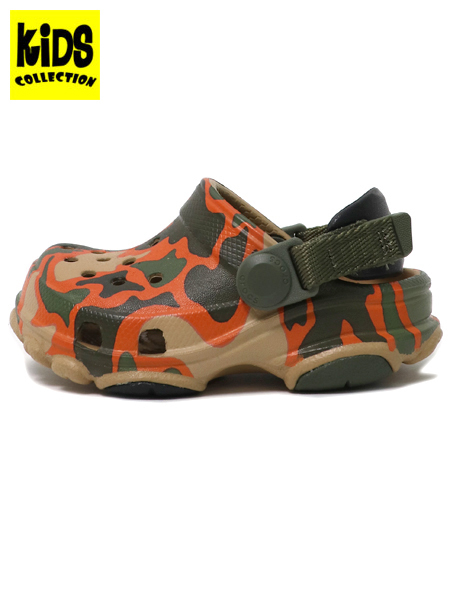 TODDLER ALL TERRAIN CAMO CLOGS TAN/MULTI - FIVESTAR