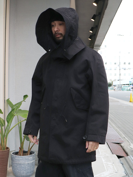 【美品】Ten C ANORAK PARKA Black ブラック 48 Ten-C PARKA BLACK 48