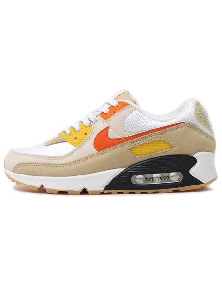 SALE】NIKE AIR MAX 90 SUMMIT WHT/BLK/SAFETY ORANGE - FIVESTAR
