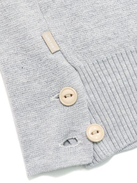 送料無料】WHIMSY SOCKS BB CARDIGAN GREY - FIVESTAR
