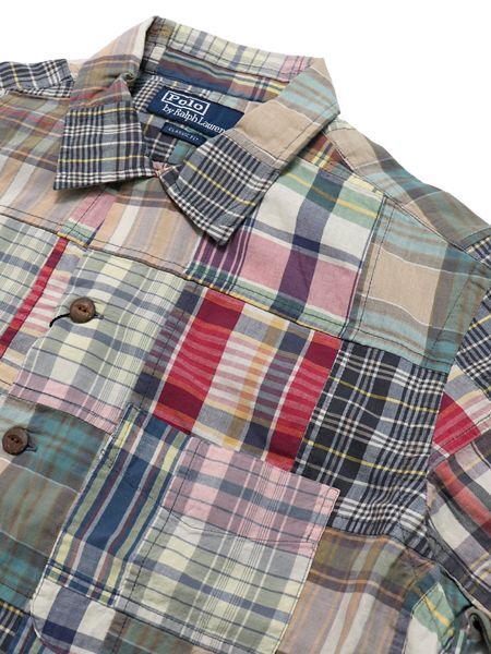 Classic fit madras online shirt