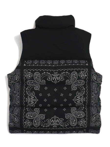 ジャケット・アウター SCHOTT 2WAY 2TONE DOWN JACKET-PAISLEY L SCHOTT 2WAY 2TONE DOWN JACKET-PAISLEY L