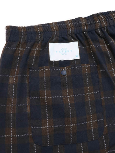 SALE】【送料無料】WHIMSY SOCKS PLAID BEACH PANT NAVY - FIVESTAR