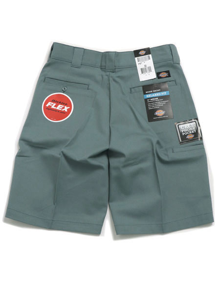 DICKIES FLEX 11 RELAX FIT WORK SHORT SMOKE BLUE FIVESTAR