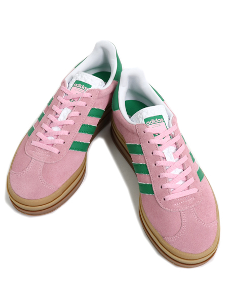 送料無料】ADIDAS WMNS GAZELLE BOLD TRUE PINK/GREEN - FIVESTAR