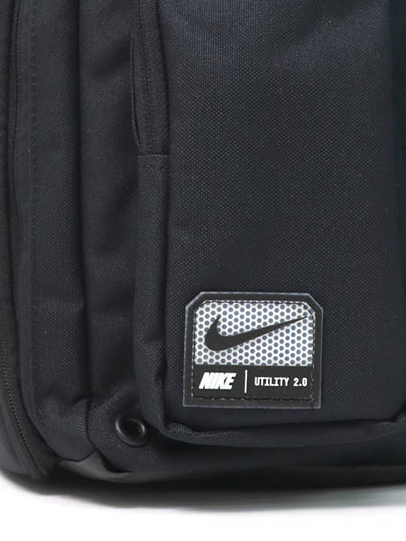 送料無料】NIKE UTILITY ELITE BACKPACK-BLACK/BLACK/WHITE