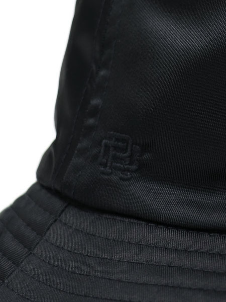 送料無料】REIGNING CHAMP NYLON TWILL BUCKET HAT BLACK - FIVESTAR