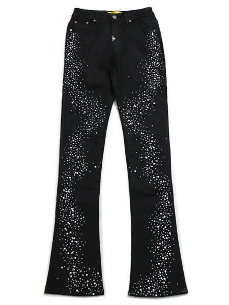 パンツ GUAPI VINTAGE OLIVE PEARLS DENIM Guapi Vintage Olive Pearls Denim - Probus