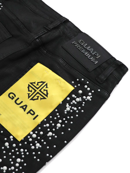 送料無料】GUAPI VINTAGE OLIVE PEARLS DENIM - FIVESTAR