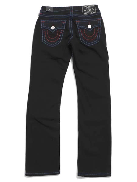 送料無料】TRUE RELIGION RICKY SUPER T STRAIGHT RINSE BLACK - FIVESTAR