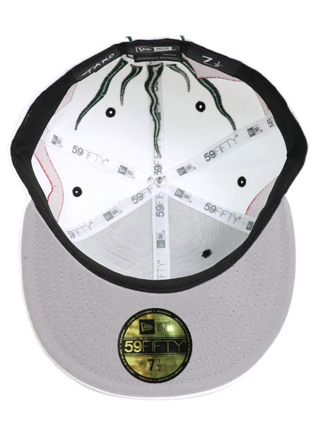 NEW ERA 59FIFTY TARO OKAMOTO BIG TAIYO WHITE - FIVESTAR