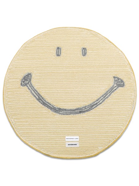 送料無料】SECOND LAB. SMILEY FACE RUG - FIVESTAR